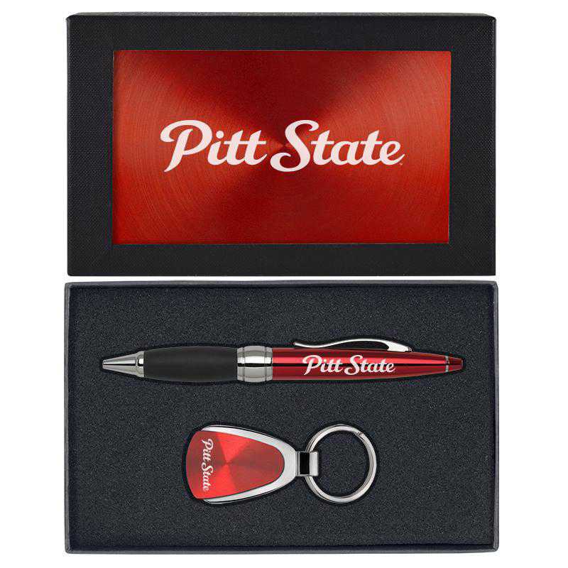 SET-A1-PITTST-RED: LXG Set A1 KC Pen, Pittsburgh State